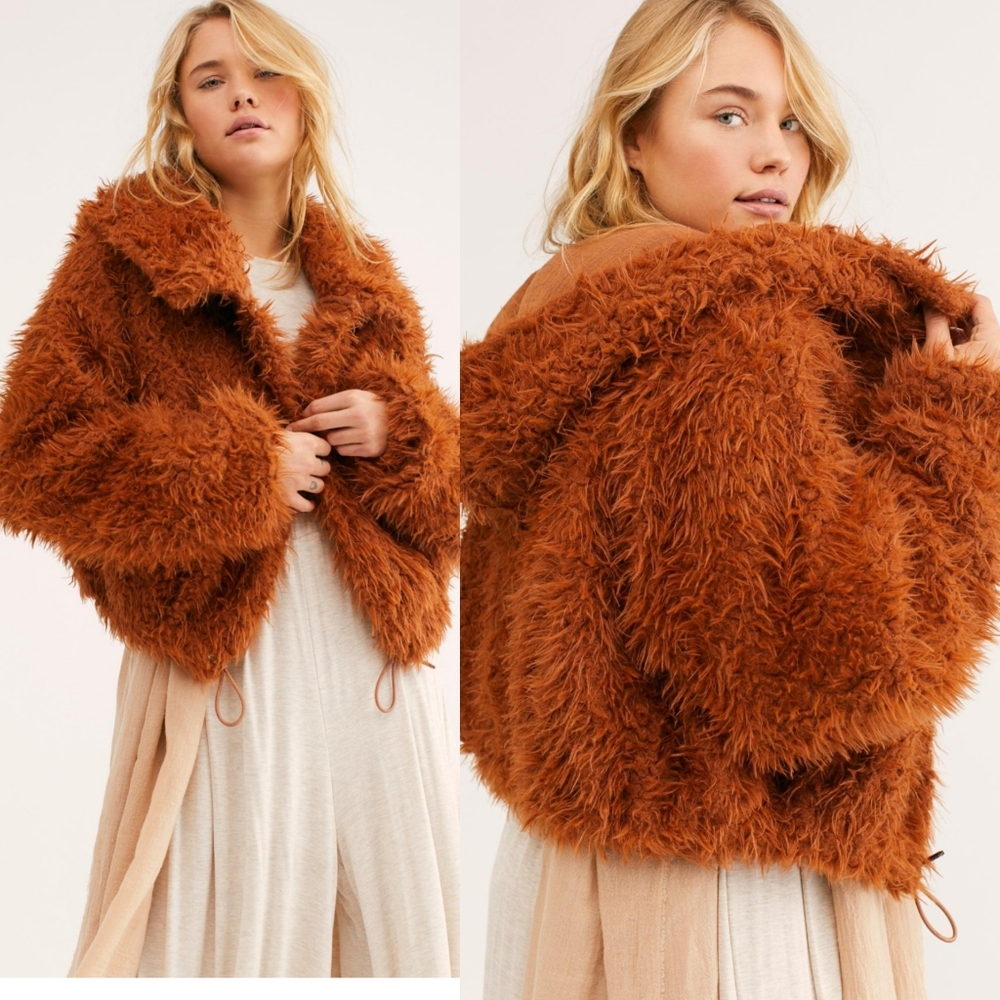 Free People Zuri Fur Parka